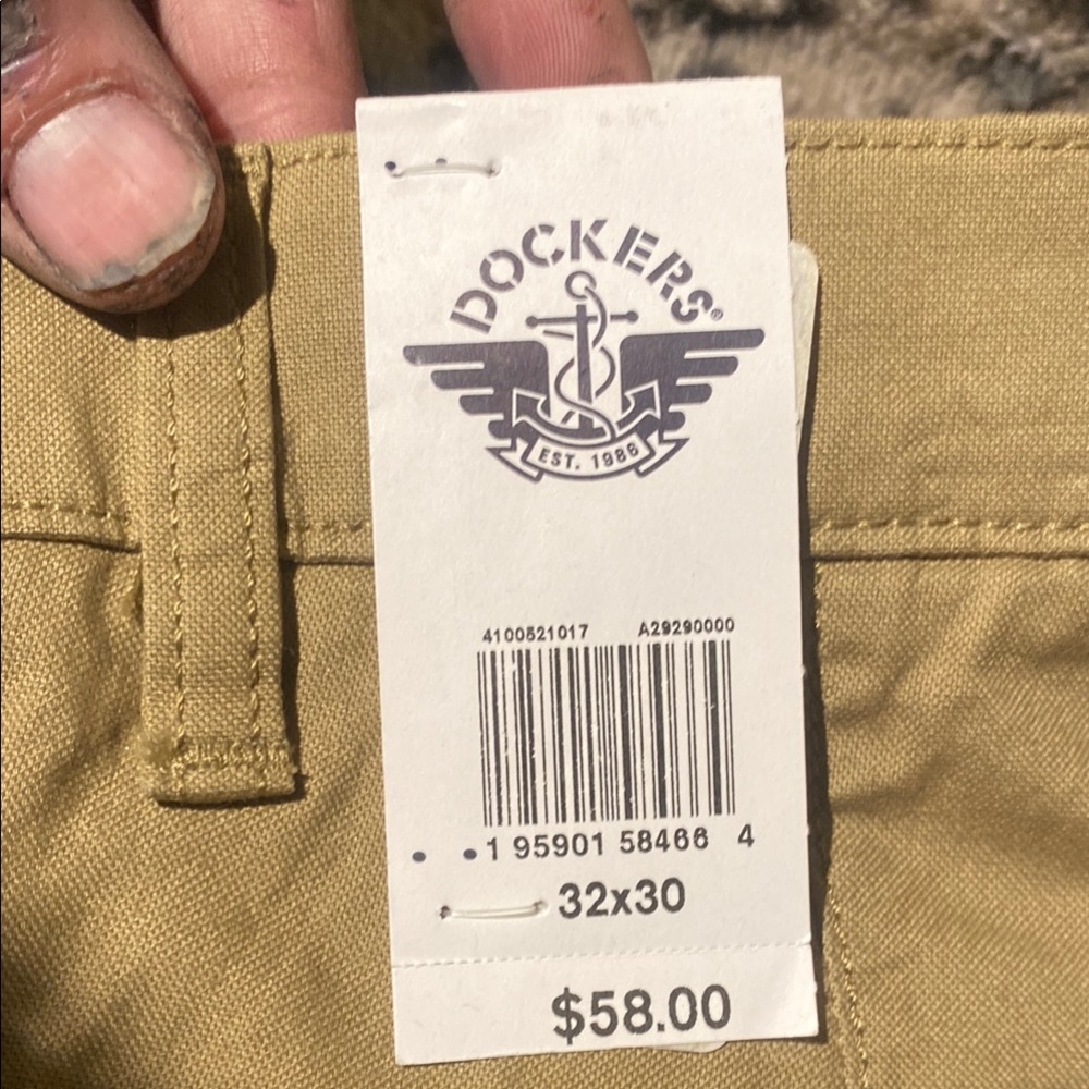 Dockers Men's Tan Chino Pants - Picture 2 of 4